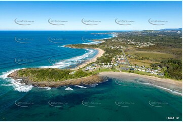 Aerial Photo Arrawarra Headland Aerial Photography