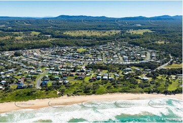 Aerial Photo Corindi Beach NSW Aerial Photography