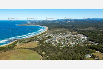 Aerial Photo Corindi Beach NSW Aerial Photography