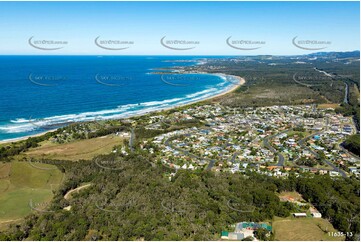 Aerial Photo Corindi Beach NSW Aerial Photography