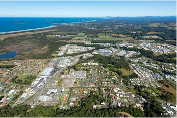 Aerial Photo North Boambee Valley Aerial Photography