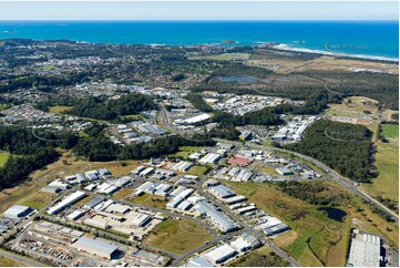 Aerial Photo North Boambee Valley Aerial Photography