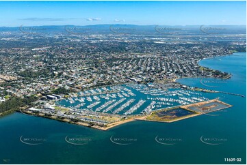 Manly Boat Harbour QLD Aerial Photography