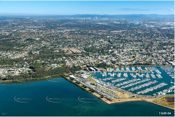 Manly Boat Harbour QLD Aerial Photography