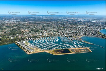 Manly Boat Harbour QLD Aerial Photography