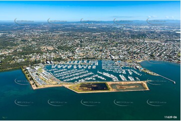 Manly Boat Harbour QLD Aerial Photography