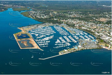 Manly Boat Harbour QLD Aerial Photography