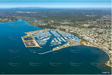 Manly Boat Harbour QLD Aerial Photography