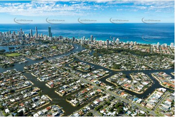 Broadbeach Waters Gold Coast QLD Aerial Photography