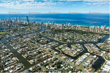Broadbeach Waters Gold Coast QLD Aerial Photography