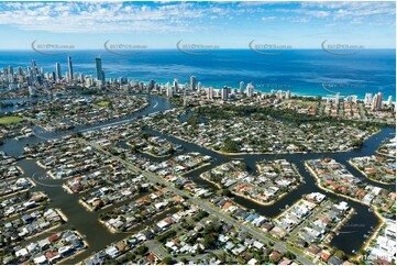 Broadbeach Waters Gold Coast QLD Aerial Photography