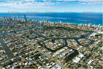 Broadbeach Waters Gold Coast QLD Aerial Photography