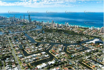 Broadbeach Waters Gold Coast QLD Aerial Photography