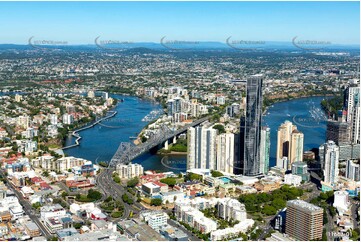 Aerial Photo Brisbane CBD QLD Aerial Photography