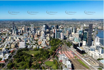Aerial Photo Brisbane CBD QLD Aerial Photography