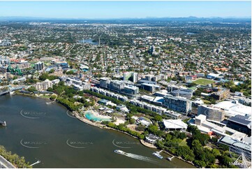 Aerial Photo South Brisbane QLD Aerial Photography
