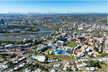 Aerial Photo South Brisbane QLD Aerial Photography