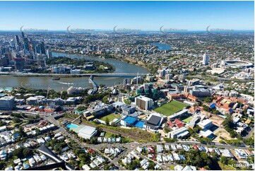 Aerial Photo South Brisbane QLD Aerial Photography