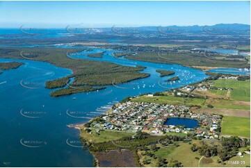 Aerial Photo Steiglitz QLD Aerial Photography