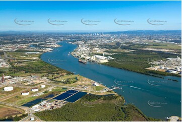 Caltex Oil Refinery Lytton QLD Aerial Photography