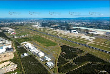 Aerial Photo of Brisbane Airport QLD Aerial Photography