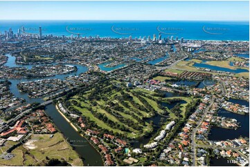 Aerial Photo Clear Island Waters QLD QLD Aerial Photography