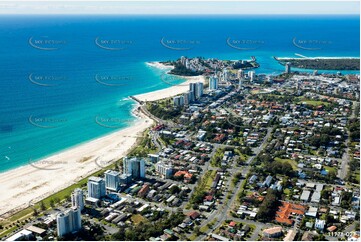 Aerial Photo Kirra - Coolangattta QLD Aerial Photography