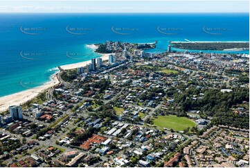 Aerial Photo Kirra - Coolangattta QLD Aerial Photography