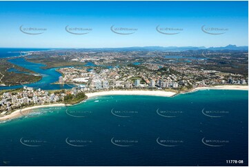 Aerial Photo Kirra - Coolangattta QLD Aerial Photography