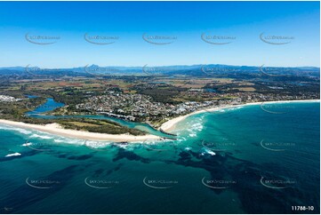 Seaside Kingscliff Northern NSW NSW Aerial Photography
