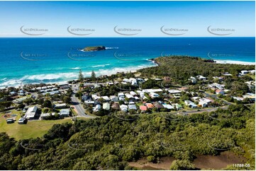 Aerial Photo Fingal Head NSW Aerial Photography