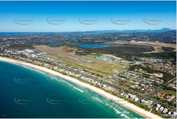 Gold Coast Airport at Bilinga QLD QLD Aerial Photography