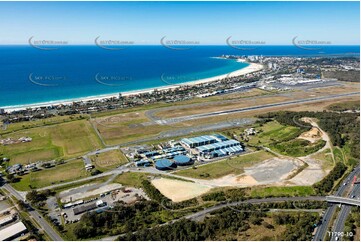 Gold Coast Airport at Bilinga QLD QLD Aerial Photography