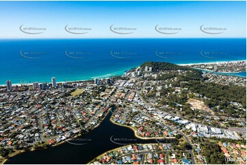 Aerial Photo Burleigh Heads QLD Aerial Photography