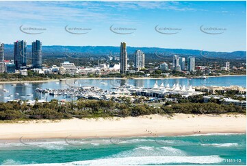 Aerial Photo Main Beach QLD Aerial Photography