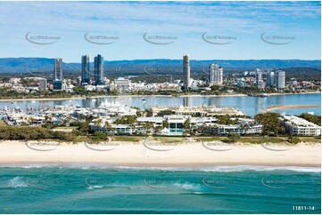 Aerial Photo Main Beach QLD Aerial Photography