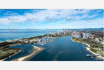 Aerial Photo Main Beach QLD Aerial Photography