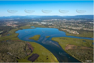 Coombabah Lake - Gold Coast QLD Aerial Photography