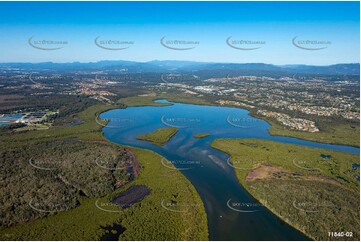 Coombabah Lake - Gold Coast QLD Aerial Photography