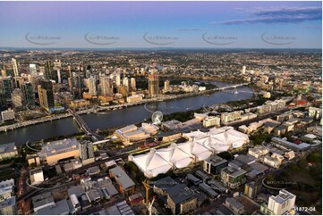 South Brisbane at Dusk QLD Aerial Photography