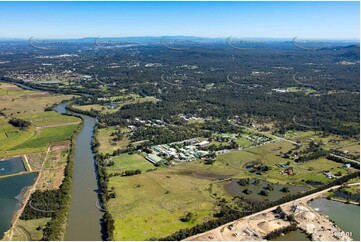 Carbrook on the Logan River QLD Aerial Photography