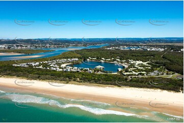 Aerial Photo Twin Waters QLD Aerial Photography