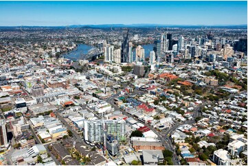 Aerial Photo Fortitude Valley QLD Aerial Photography