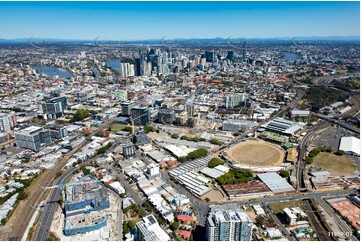 Aerial Photo Bowen Hills QLD Aerial Photography