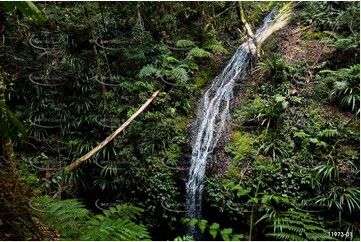 Small Waterfall - Lamington National Park QLD Aerial Photography