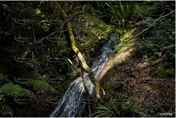 Small Waterfall - Lamington National Park QLD Aerial Photography