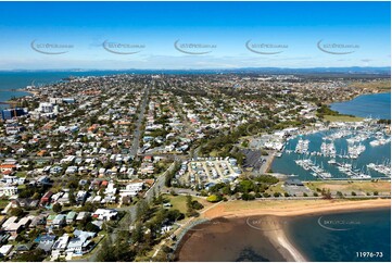 Scarborough On Morton Bay QLD Aerial Photography