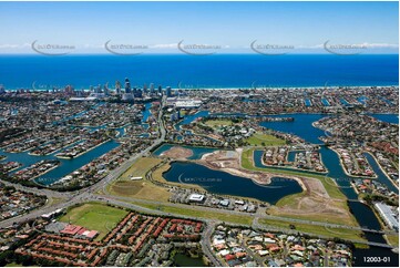 Aerial Photo Mermaid Waters QLD Aerial Photography