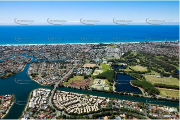 Aerial Photo Mermaid Waters QLD Aerial Photography