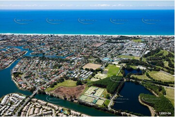 Aerial Photo Mermaid Waters QLD Aerial Photography